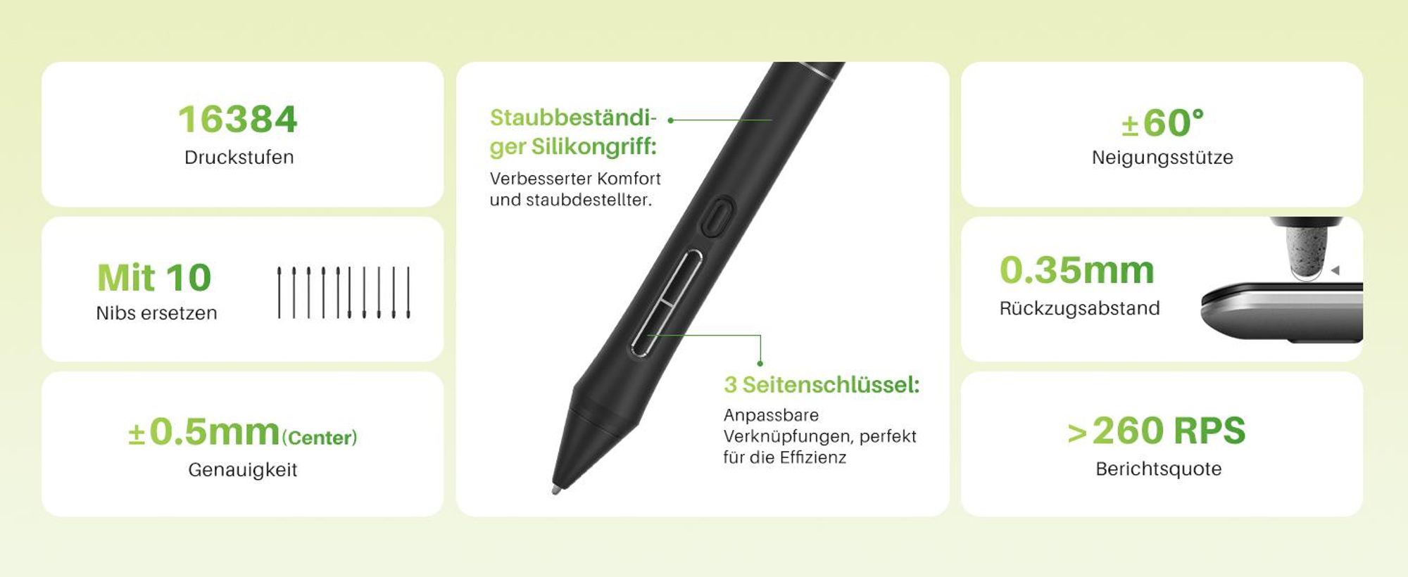 HUION Kamvas Pro 16 V2 Grafiktablett mit Display, 15,6 Zoll Volllaminiertes AG-Glas, neues PenTech 4.0,16384 Stiftdruck,  Smart Touch Bar und 6-Taste