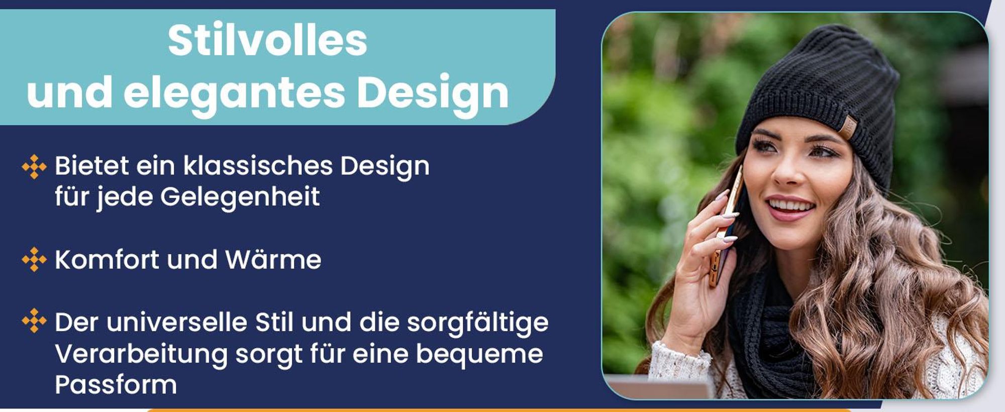 Vivisence damen beanie wintermütze und loop schal set warm kopfbedeckung und halsbedeckung an winter und herbst warm dick, winterset für frauen, hergestellt in der eu, dunkelgrau, einheitsgröße