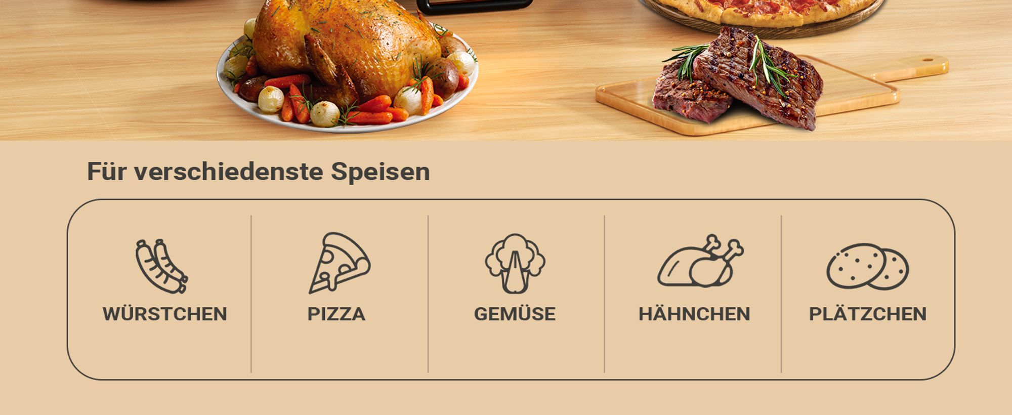 2-Etagen Pizza-Backofen 3000W mit Cordierit Stein für Pizza wie aus dem Steinofen Pizzaofen Backofen