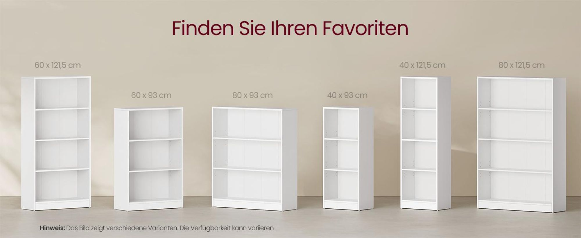 VASAGLE Bücherregal, Standregal, freistehend, mit 3 Fächern, höhenverstellbare Ablagen