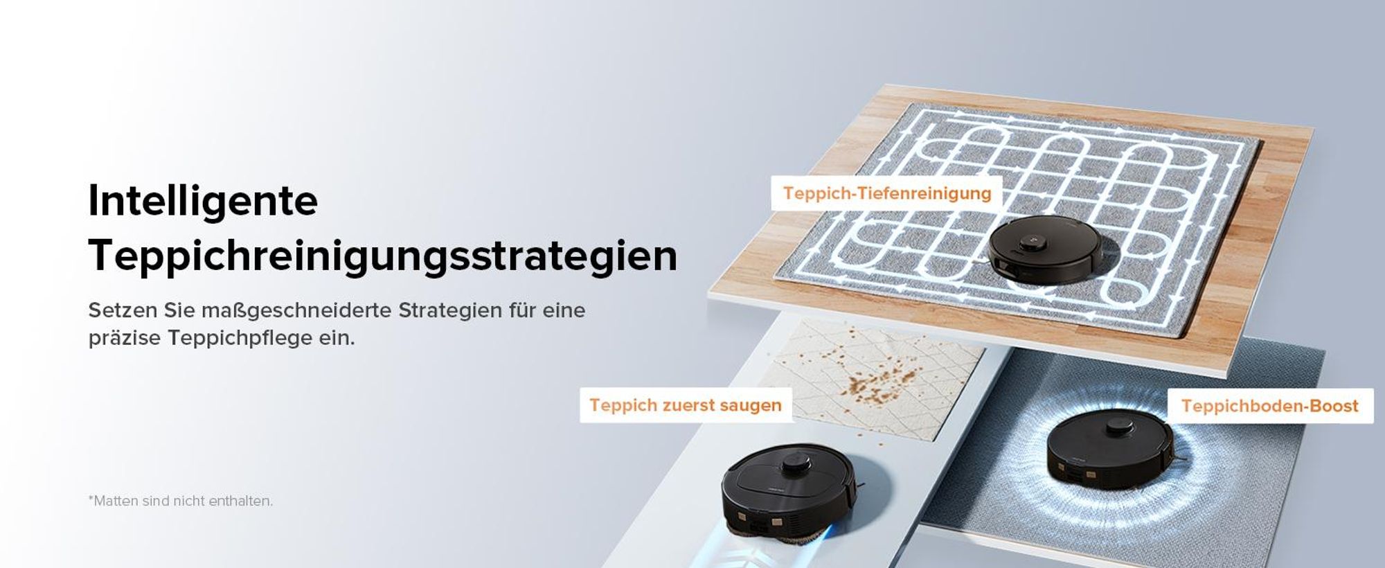Roborock Qrevo Edge S5A Staubsauger Roboter 18.500 Pa(Upgrade von Qrevo Master) Dual Anti-Tangle, inkl. 1L Bodenreiniger, FlexiArm Design,Schwarz