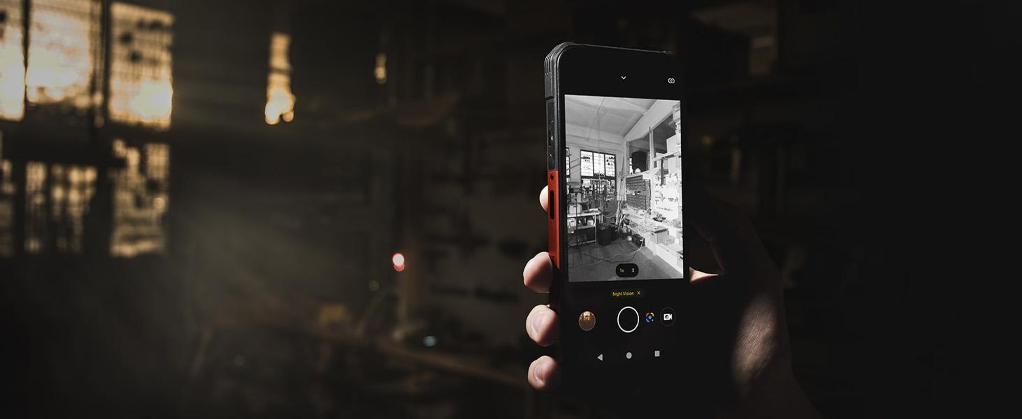 HAMMER CONSTRUCTION 2 THERMAL 5G 8/256 GB  robustes Smartphone mit Wärmebildkamera, Schutzklasse IP69