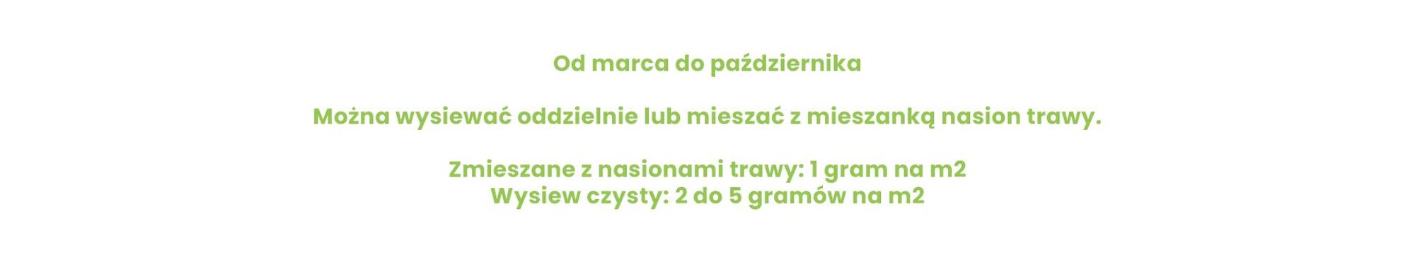 Trawnik z MikroKoniczyną – Czyste nasiona koniczyny (100 g na 50 m2) - Organifer