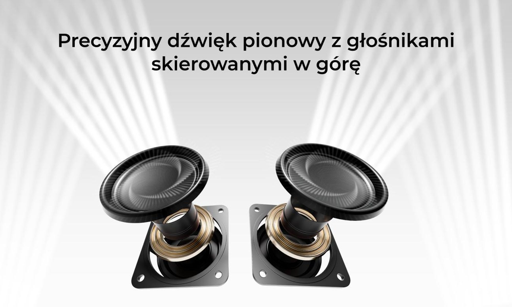 ULTIMEA 3.1.2-kanałowy soundbar z Dolby Atmos, system surround do telewizora z 6,5-calowym subwooferem, Bluetooth 5.4, HDMI eARC, 360W, Skywave F30 Boom