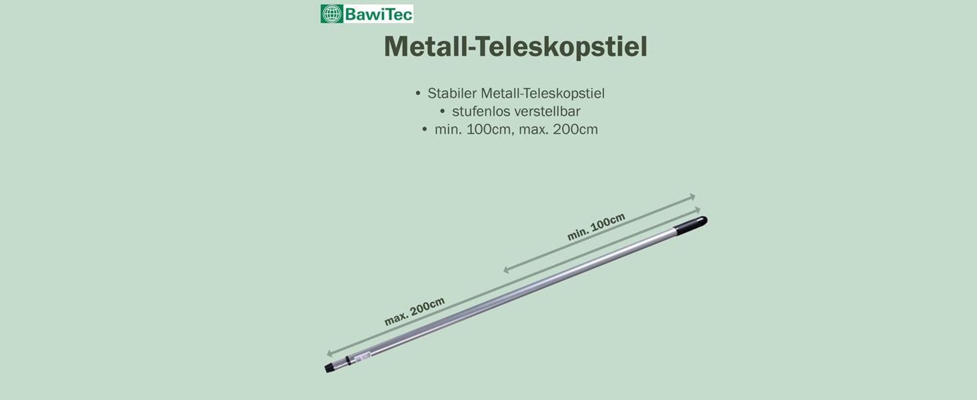 Qualitäts Roßhaarbesen 30cm Breit mit Teleskopstiel stufenlos ausziehbar auf 200cm Länge sehr weiche Rosshaar-Borsten Besen Zimmerbesen mit Stiel