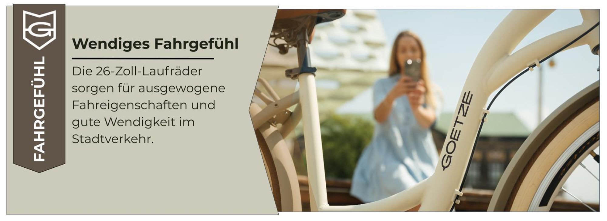 Wendiges Fahrgefühl
