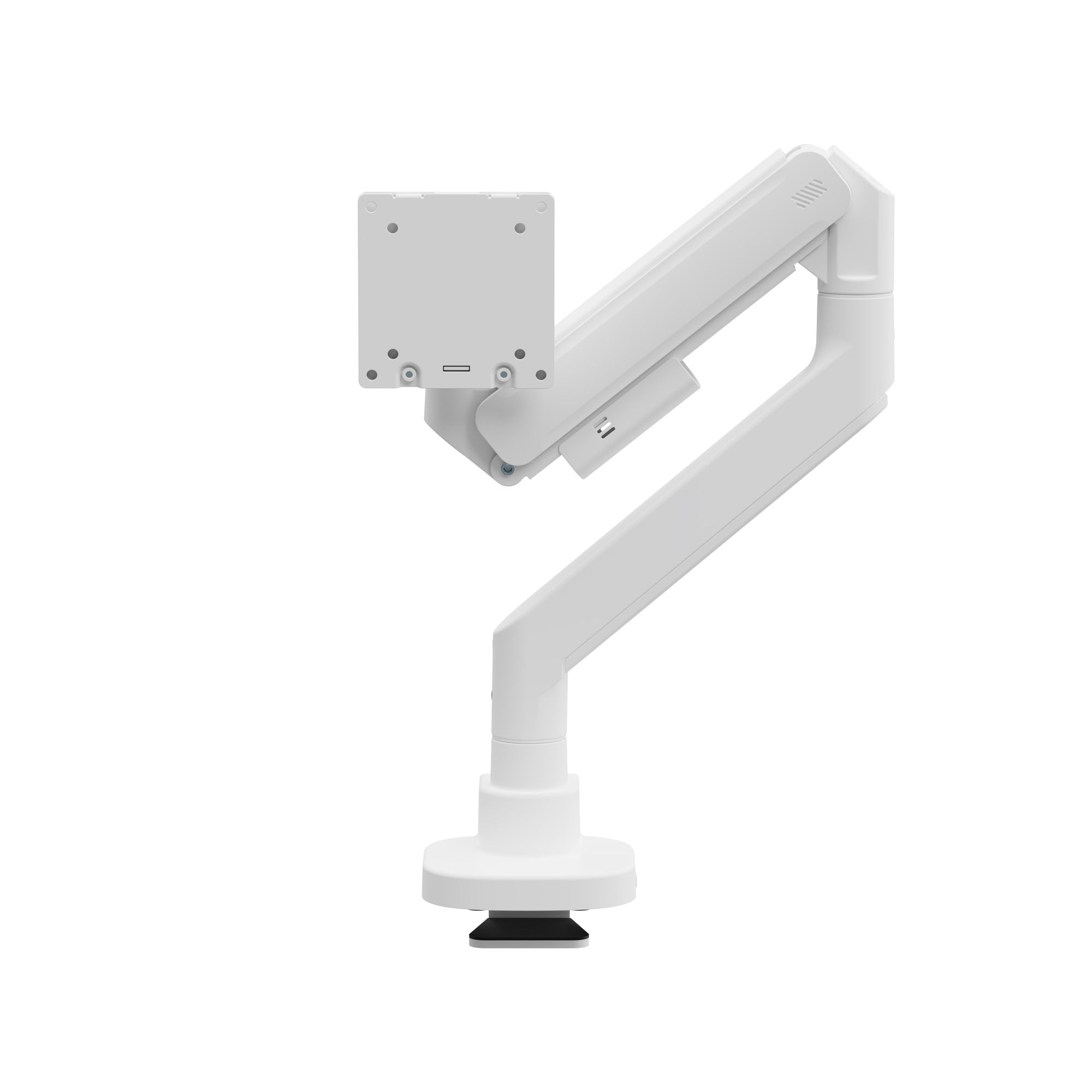 Monitor Halterung Extrastark bis 27kg bis 57 Zoll Tragarm Gasdruckfeder LED LCD Monitore VESA 75x75 100x100 200x200 Office-GS812AEXW HALTERUNGSPROFI