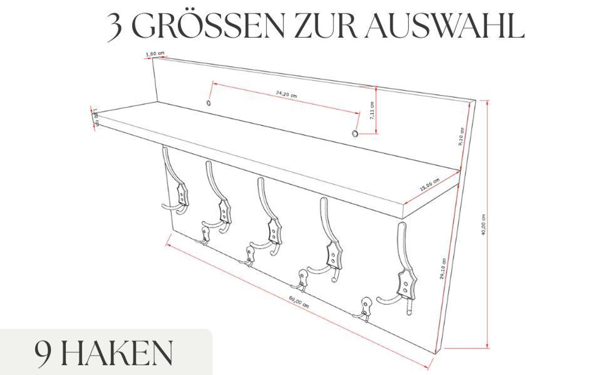 Verschiedene Modelle zur Auswahl
