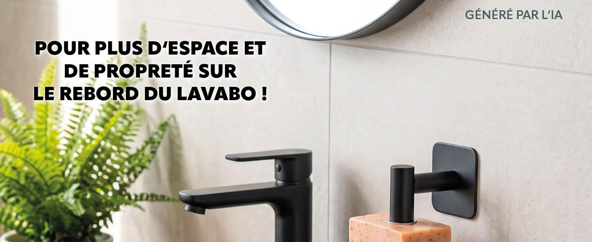 Porte-savon magnétique dans la cuisine