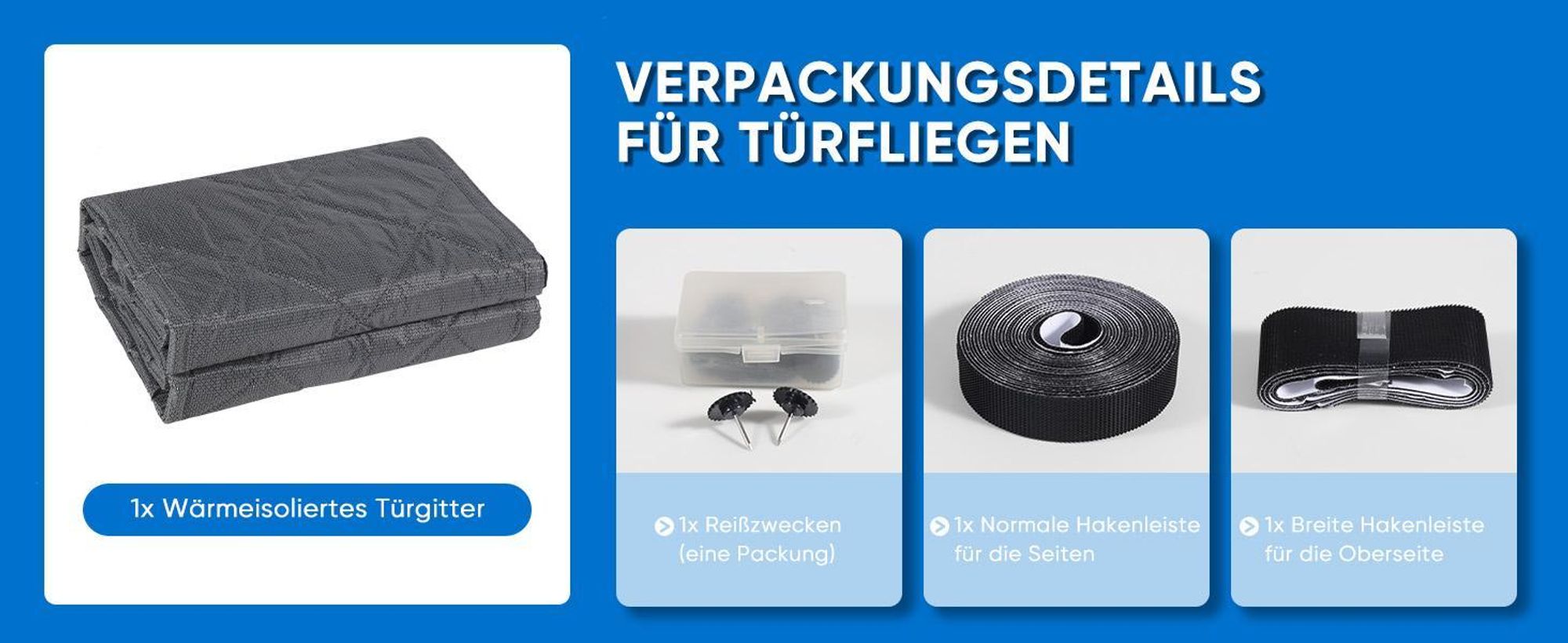 Türvorhang Kälteschutz Winter, Thermovorhang magnetisch, winddicht Wärmeschutzvorhang, wärmeisolierend für Wohnzimmer & Balkon, selbstklebend 90x210cm