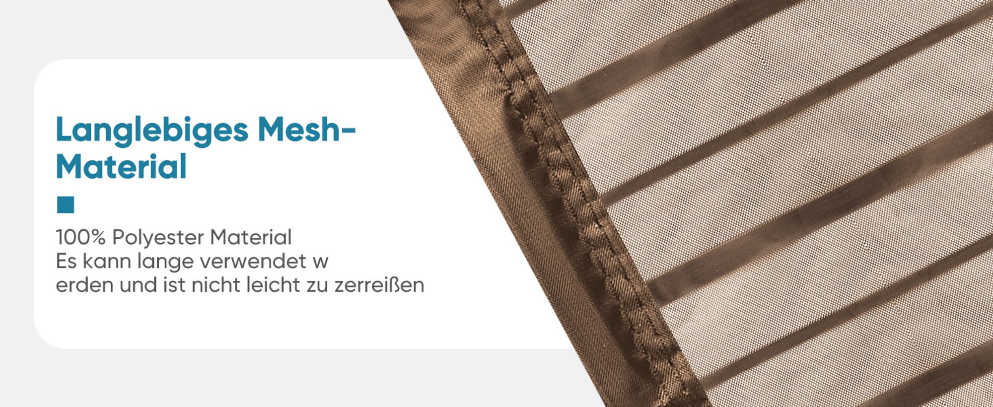 Sekey Fliegengitter tür 80 x 200 cm Magnet Balkontür Insektenschutz ohne bohren Klebemontage für Holz, Eisen, Aluminium Türen Braun