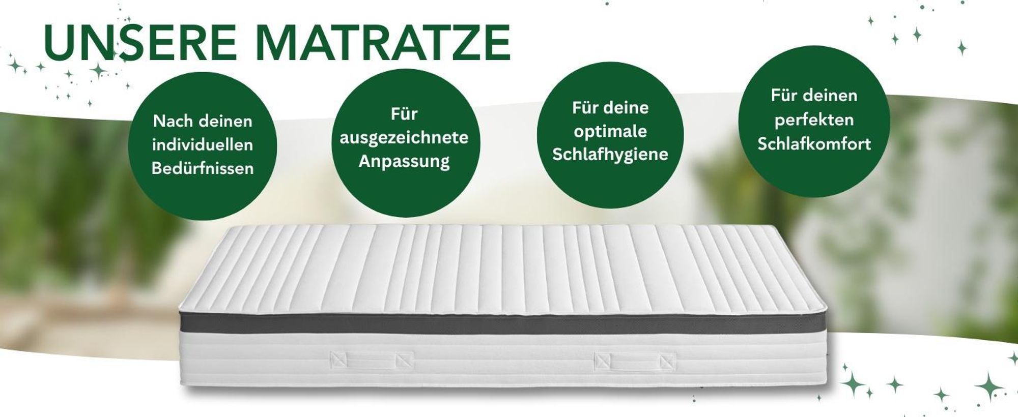 Hochwertige XXL-Matratze mit Taschenfederkern | 100 x 200 cm | H2 | 25cm hoch | DREAMSTAR Platin