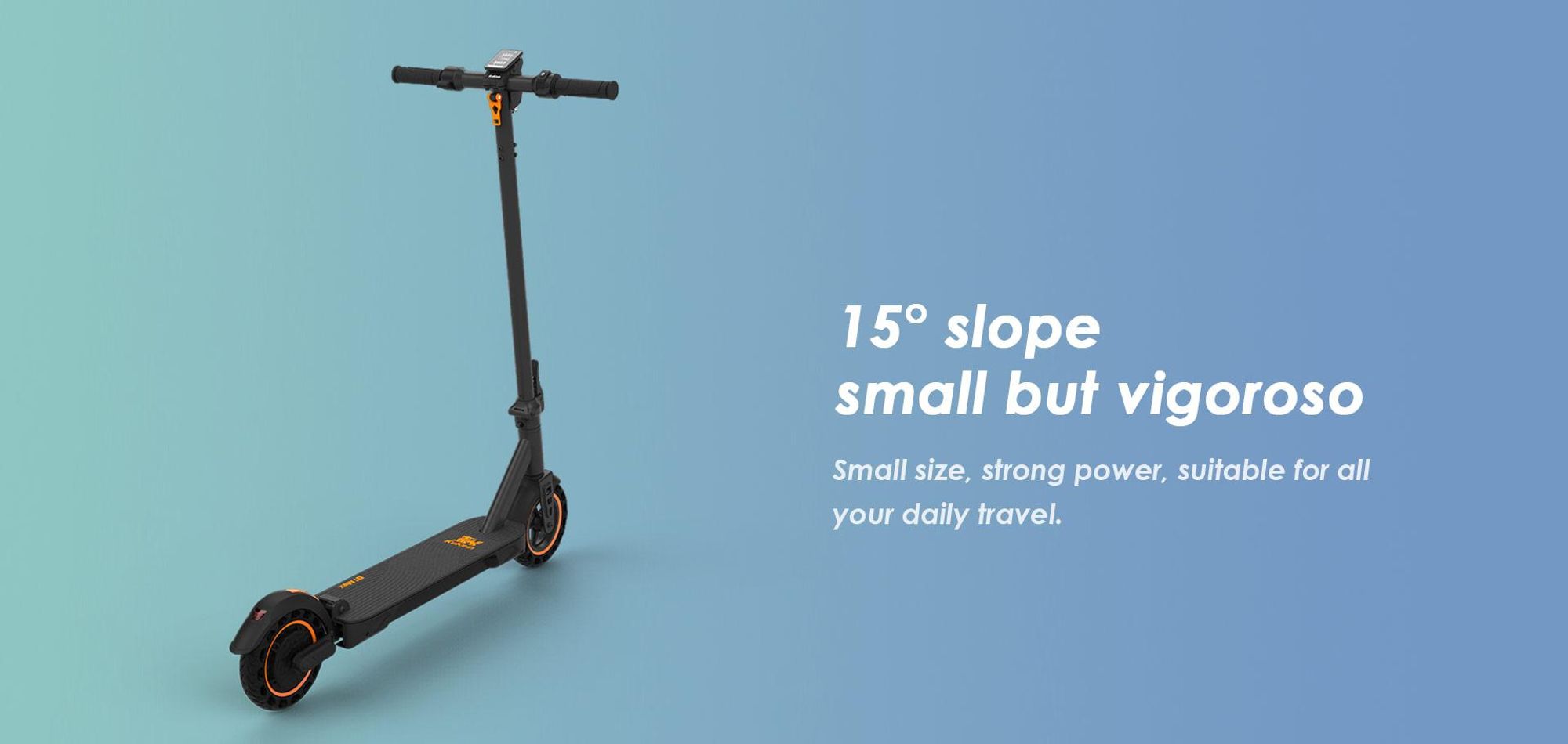 S1 Max - Trottinette Électrique Pliable - Batterie 36V 10,4Ah - Pneus 8 Pouces - Autonomie 39km - IP54 Imperméable - Nior