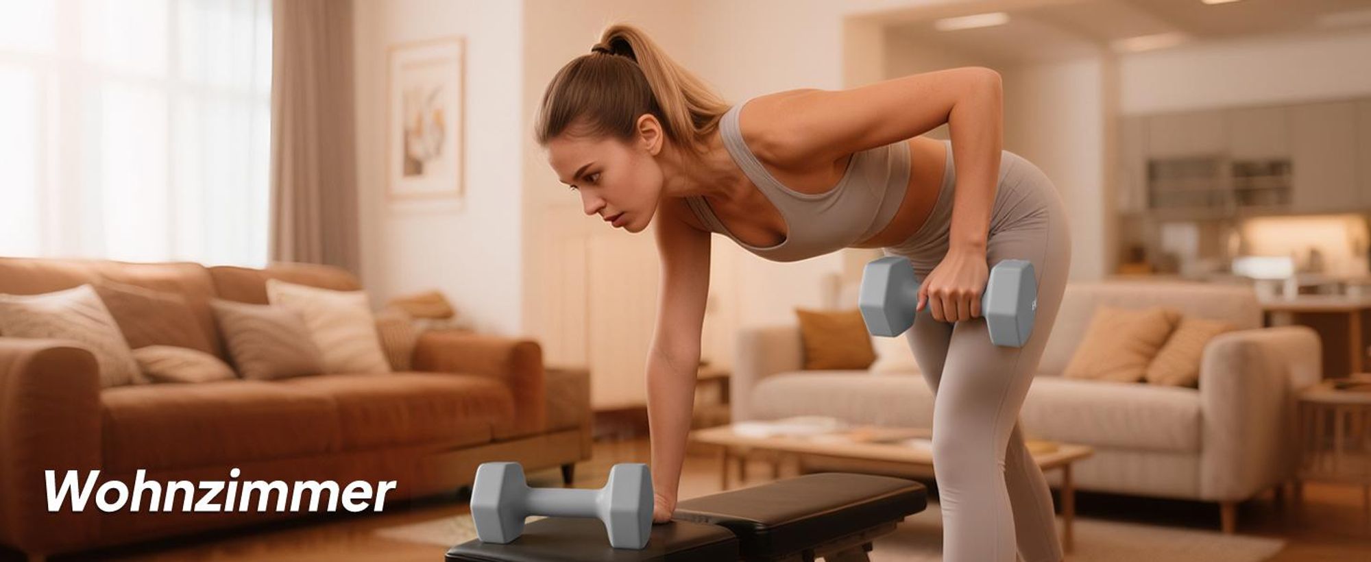 SPORTNOW Hanteln 2er Set Kurzhanteln 2x6kg Hantelset Dumbbells für Krafttraining