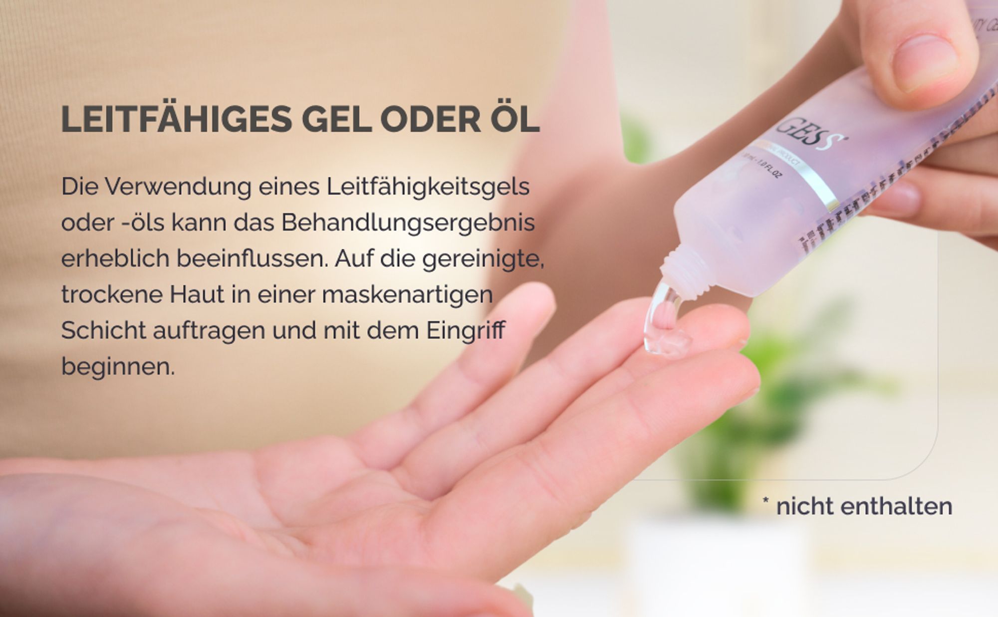 Massagegerät zur Körperformung, 9 Intensitätsmodi, Vibrationsmassage , Cellulite-Entferner, GESS MIO