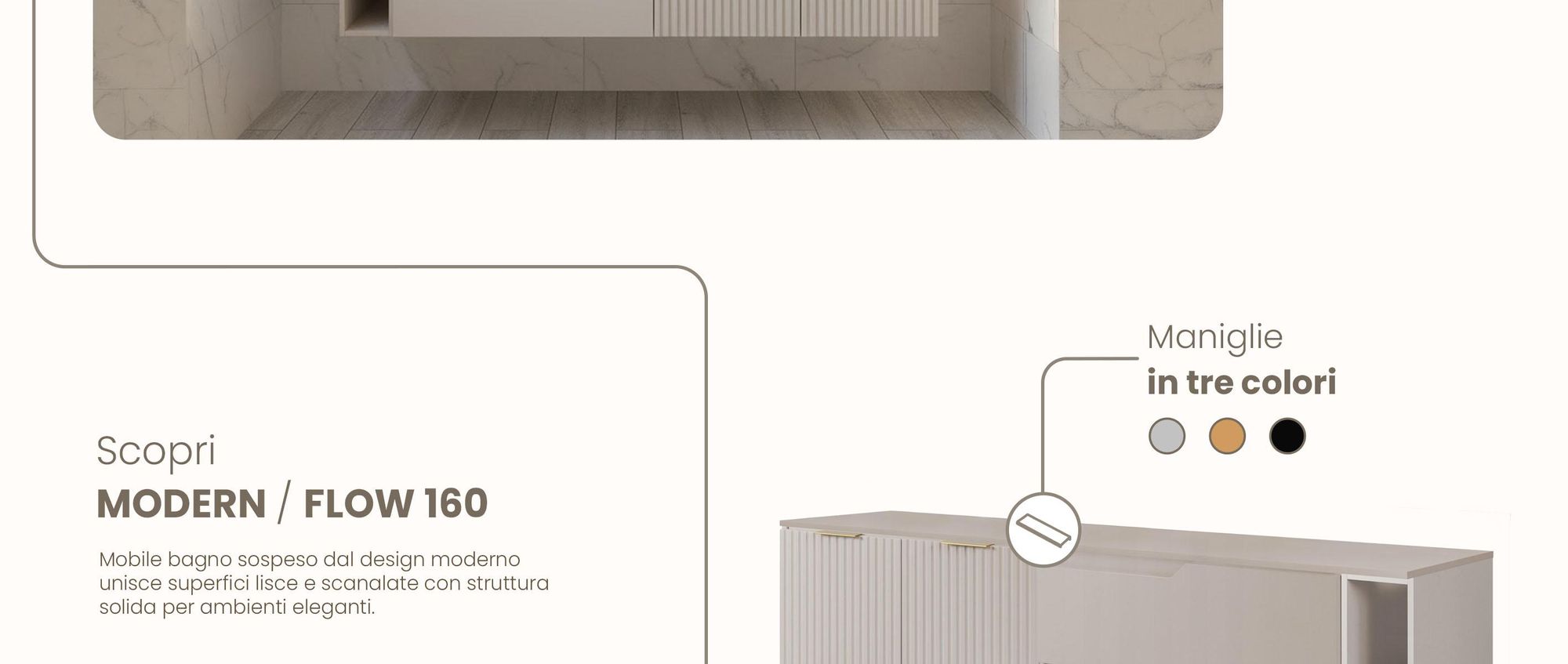 RODAN, mobile bagno, mobile sotto lavabo, mobile bagno moderno, mobili per il bagno