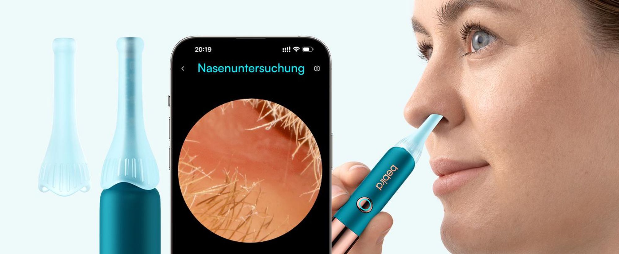 Bebird Ohrenschmalz Entferner Otoskop, 1080P HD WiFi Ohrenreiniger Kamera, Ohr Kamera , Wasserdicht Ohrenspiegel, 360°-Kamera Kinder, 30 Ersatzspitzen