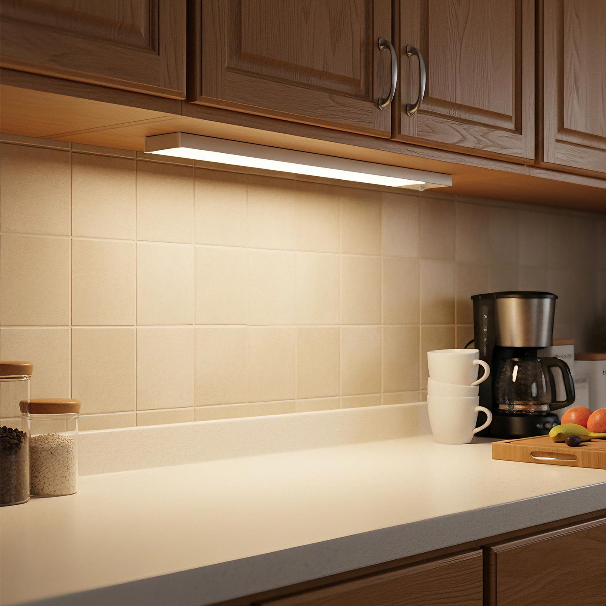 20cm Schrankbeleuchtung Led Mit Bewegungsmelder 2 Stück Kabellos Led Leiste Wiederaufladbar Unterbauleuchte Küche Sensor Licht Für Innen Kleiderschrank Treppe