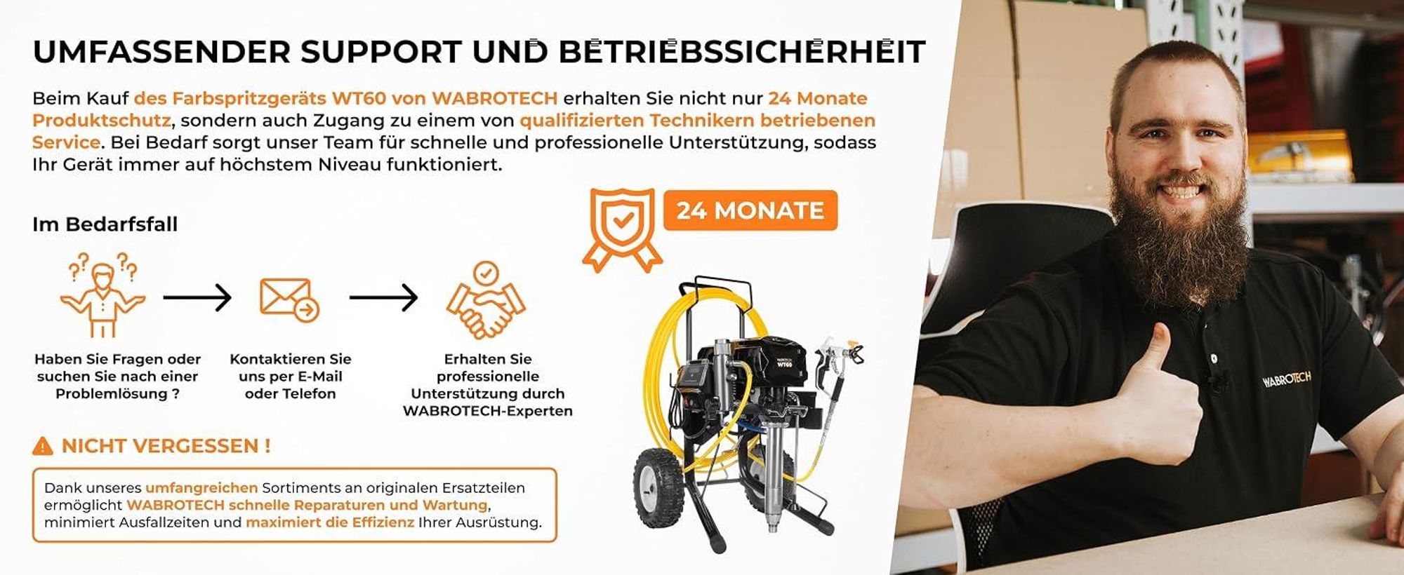 Airless Farbspritzgerät Spachtelspritzgerät WT60 3000W 6 L/min 227 bar Hochdruck Farbsprühsystem Spritzspachtelgerät für Wandfarbe und Spachtelmasse
