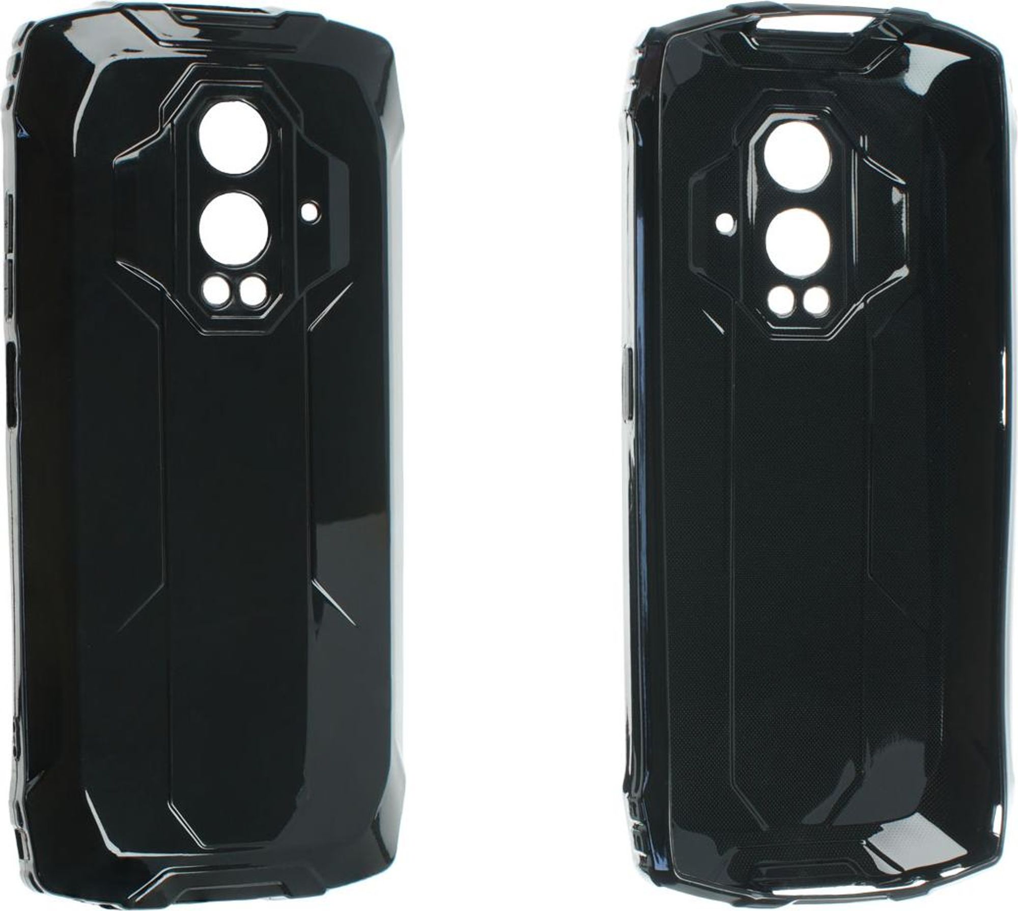 caseroxx Schutz-Hülle TPU-Hülle kompatibel mit Blackview BV9300, Gummi Handy Tasche schwarz Bild 1