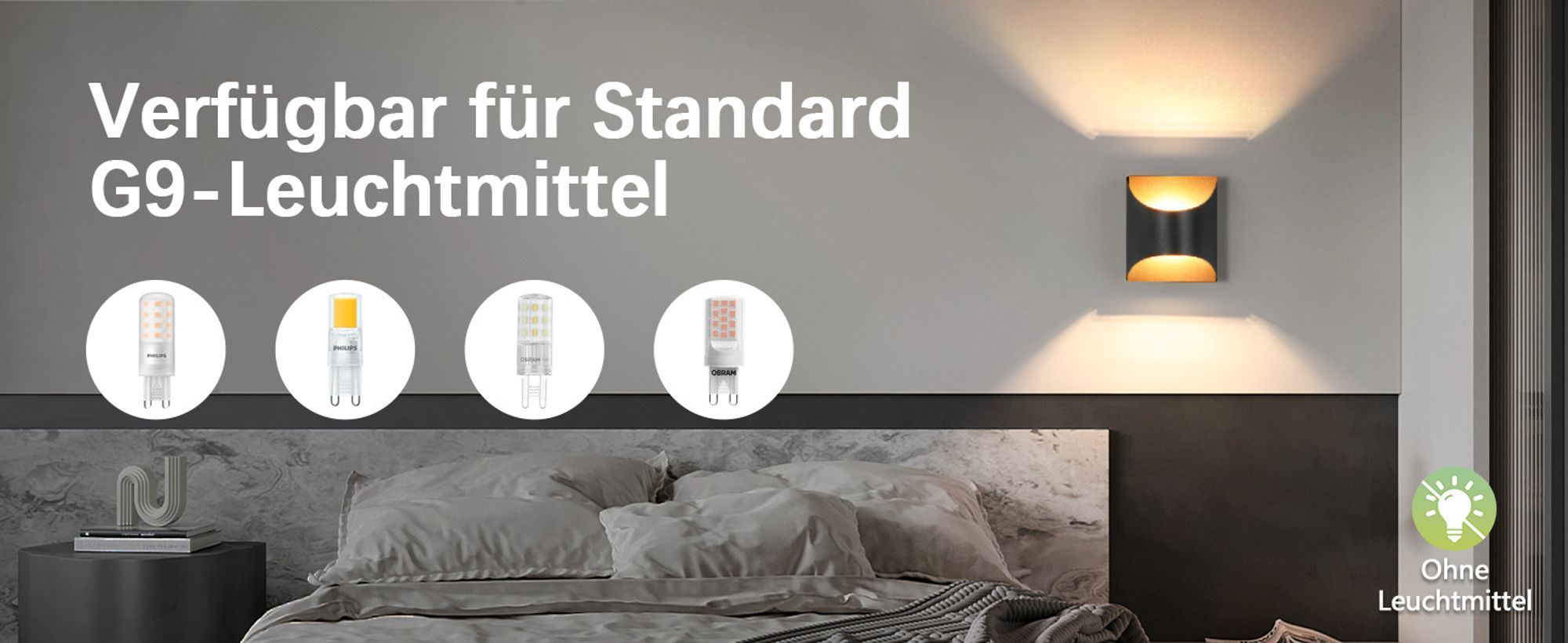 ZMH Wandleuchte Innen Wandlampe Schwarz Gold Up Down Flur Wandlampen Treppenhaus Leuchten Vintage G9 Keramik Wandbeleuchtung für Schlafzimmer Wohnzimmer Kinderzimmer Ohne Leuchtmittel