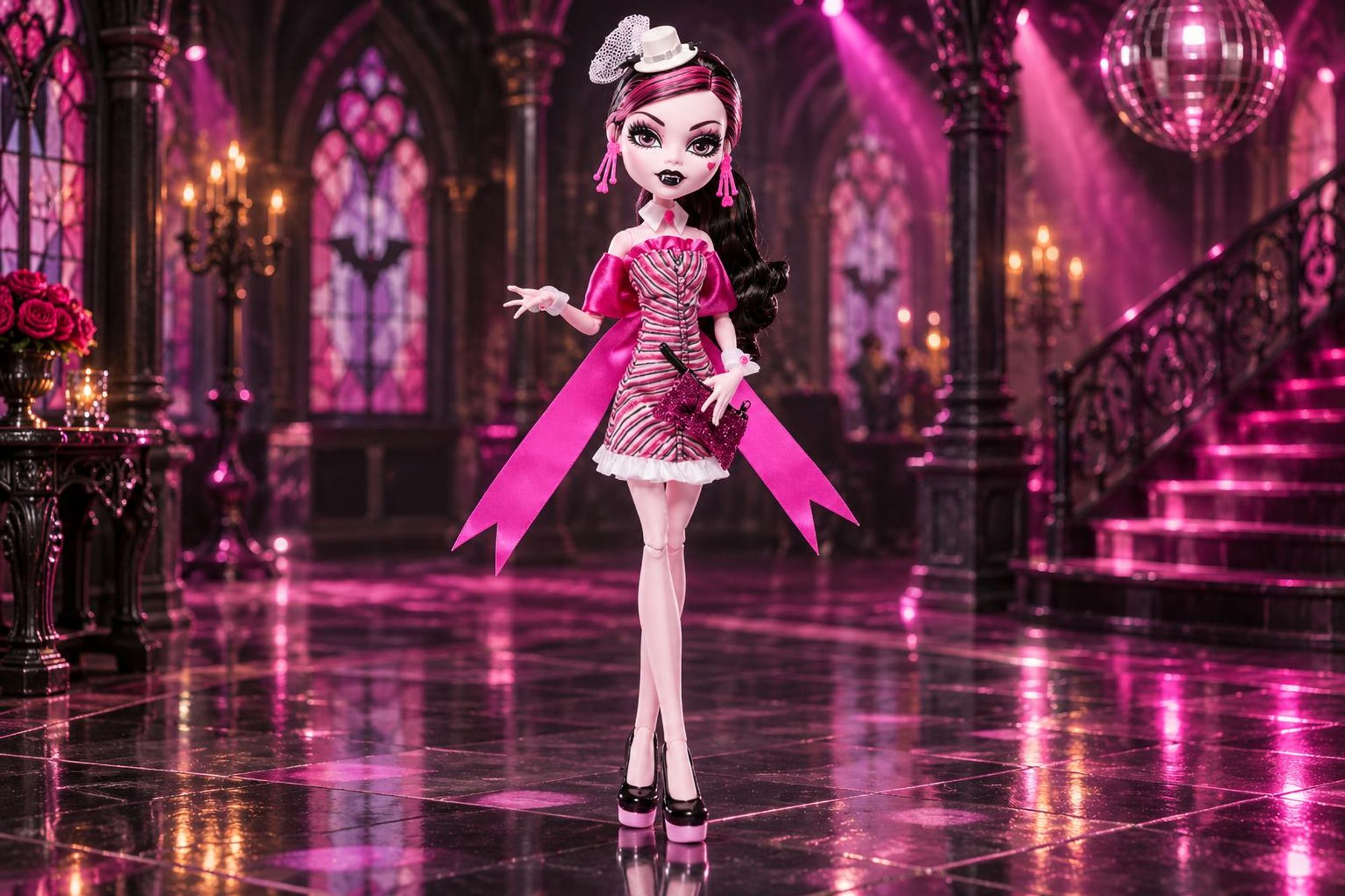 Poupée Monster High « Dawn of the Dance » Draculaura avec accessoires JMG89