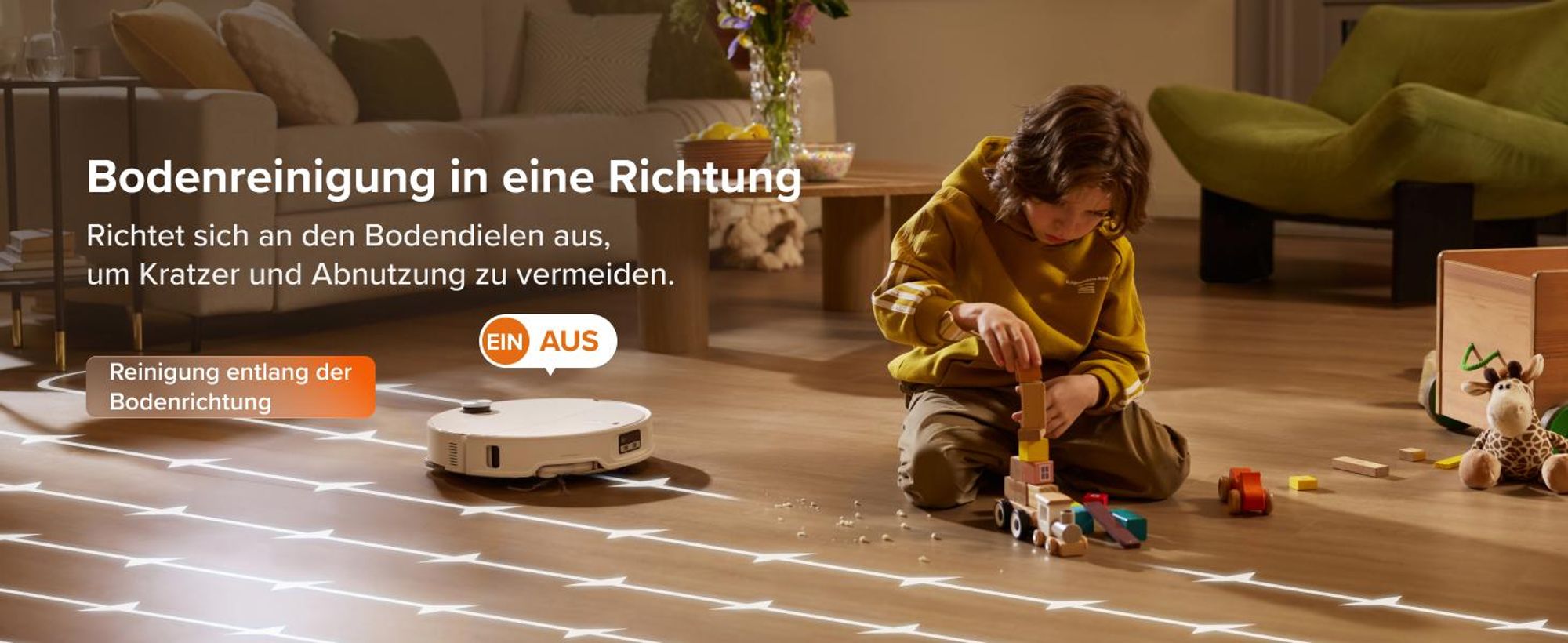 Roborock Qrevo Edge 2 Staubsauger Roboter, 25.000 Pa Saugroboter mit Wischfunktion, Wischmopp-Hebefunktion, 80 °C Moppwäsche mit heißem Wasser, Weiß