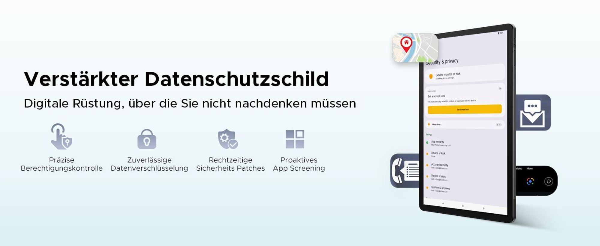 DOOGEE Tab E3+ - Tablet, Android 16, 12 Zoll, 48(8+40)GB+256GB(bis 2TB erweiterbar), 4G LTE, 90Hz,8800mAh/18W, Vier Trompeten