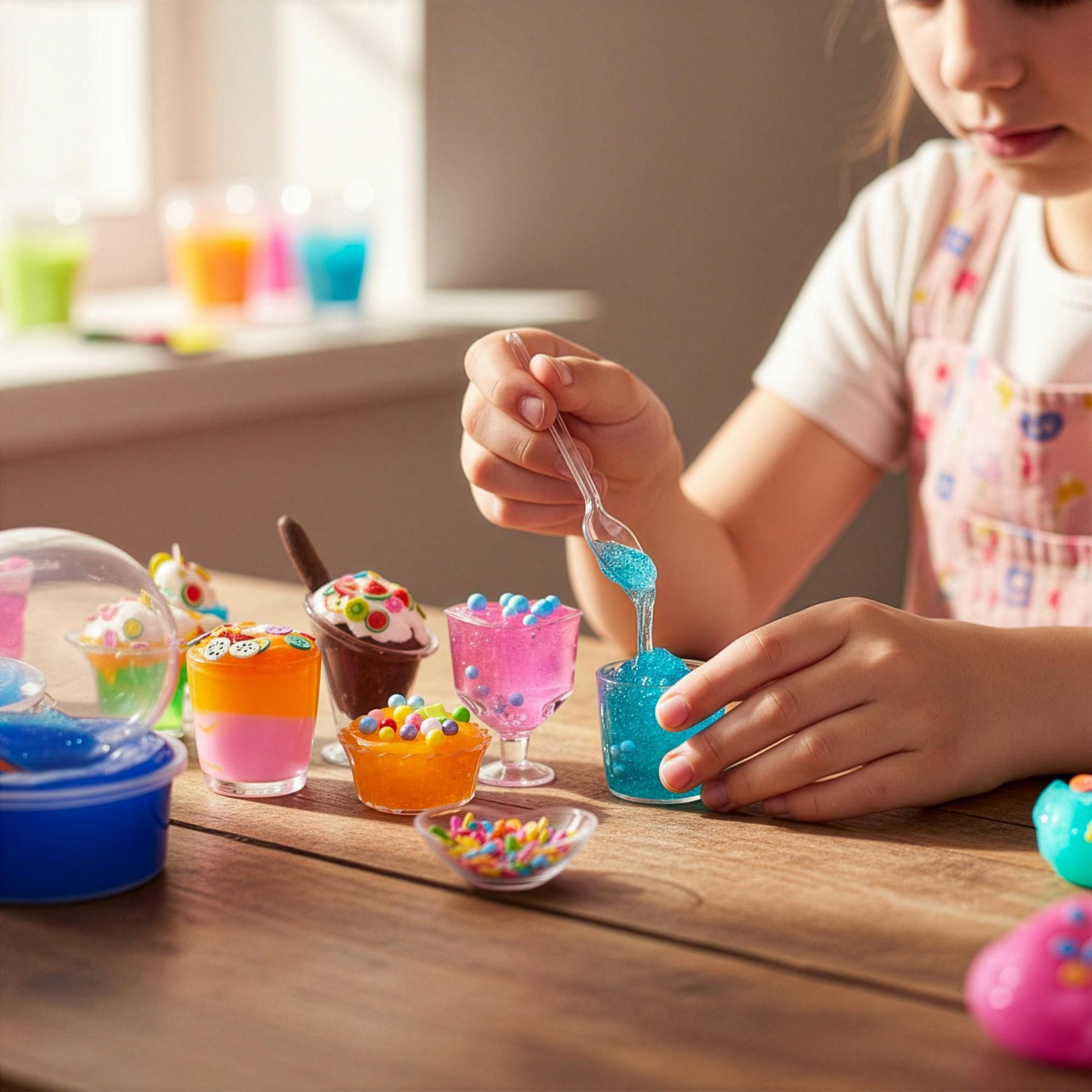 Slime Set XXL 126-teilig für Kinder, Giga Schleim selber machen DIY Kit, 28 Farben & Glitzer, Bastelset Experimentierkasten, EVI TOYS Giga Slime
