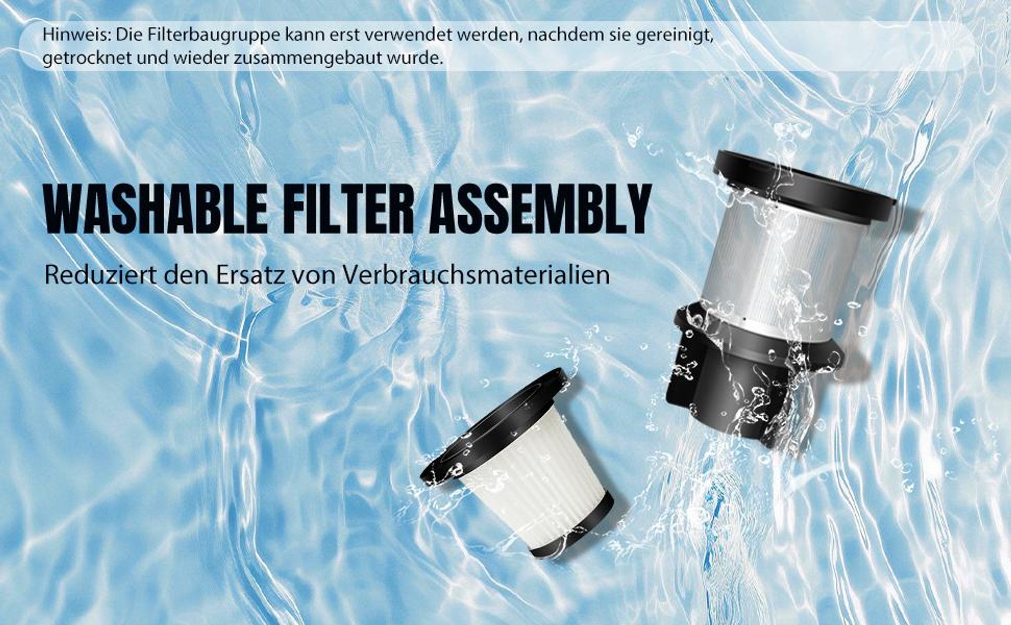 Akku Staubsauger, 360W 30000Pa Staubsauger Kabellos, Stielstaubsauger, 3-in-1 Handstaubsauger, Autostaubsauger
