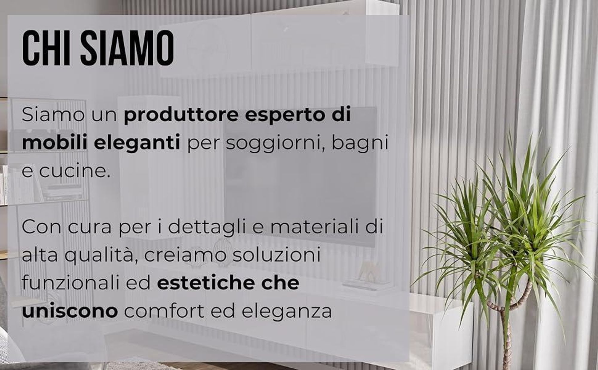 HAJDUK FURNITURE Mobile TV Sospeso Nero Lucido 270 cm (3x90) Supporto TV Parete Attrezzata Moderna Credenza Soggiorno Camera Ingresso