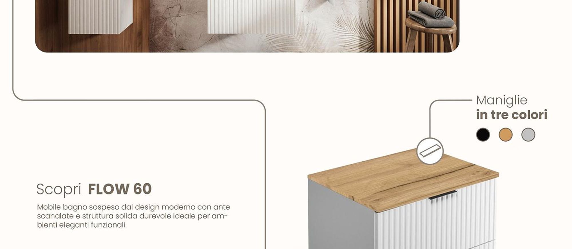 RODAN, mobile bagno, mobile sotto lavabo, mobile bagno moderno, mobili per il bagno