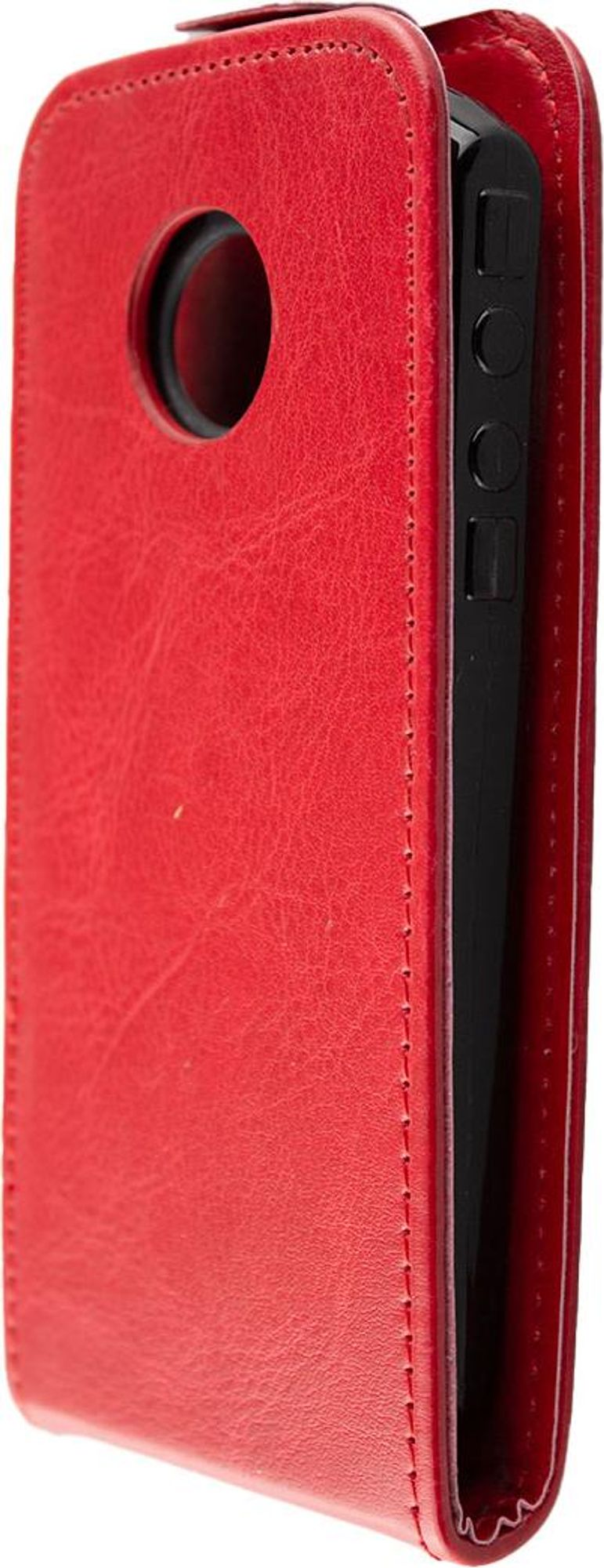 caseroxx Schutz Tasche Hülle Flip Cover kompatibel mit Emporia Simplicity (V27), Smartphone Tasche Flip Cover in rot Bild 4