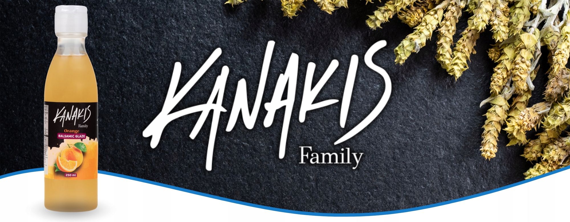 Kanakis | Krem balsamiczny - z pomarańczą - 250 ml - Bezglutenowy - Bez cukru - Kremowa konsystencja