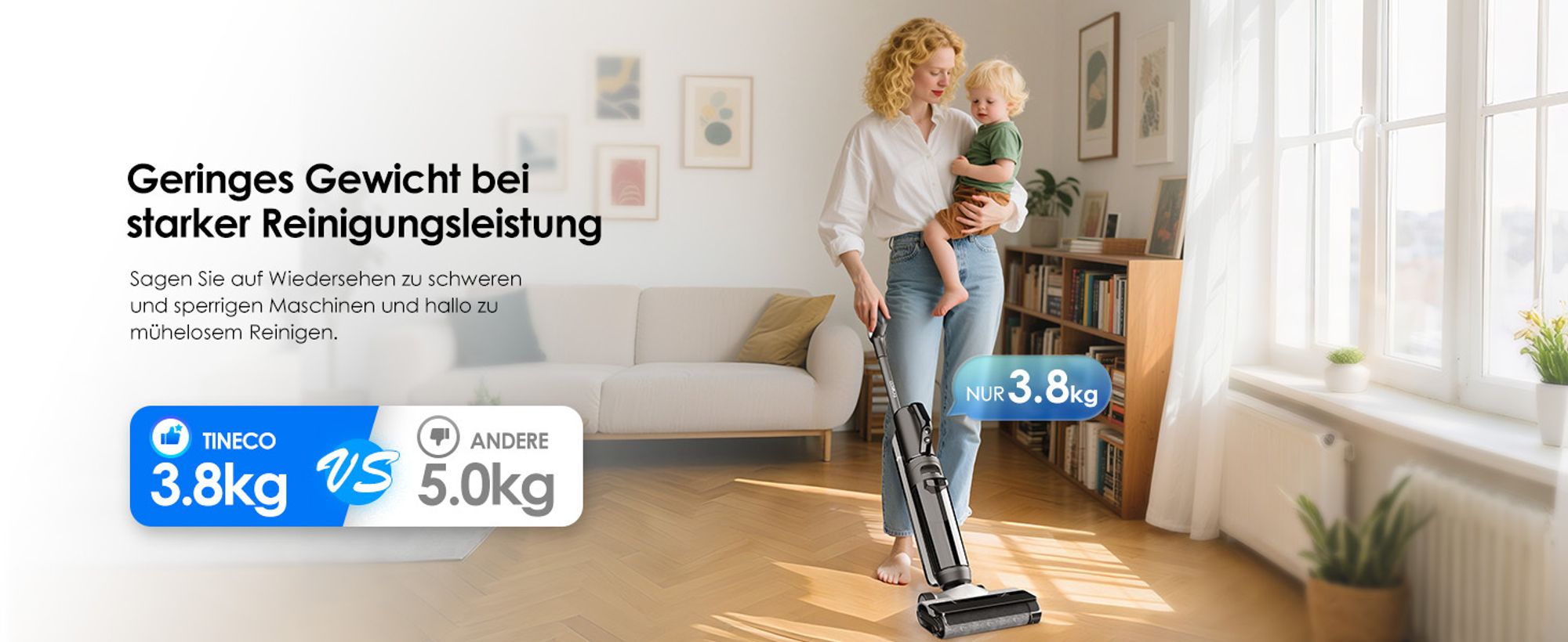 Leistungsstark und Leicht