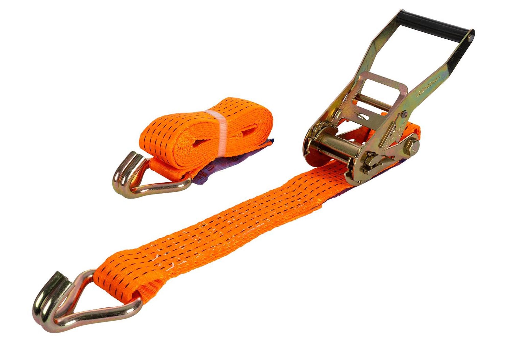 Unitrailer 3 M/50 Mm/5 T Orangefarbenes Transportband Mit Spanner