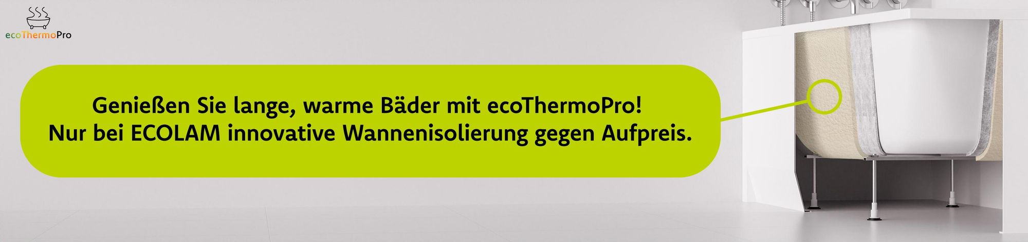 ECOLAM Badewanne 180x80 LINKS Avita Eckbadewanne mit Schürze | Acrylwanne Mittelablauf für ZWEI + Schürze Füße Silikon Ablaufgarnitur Komplettset