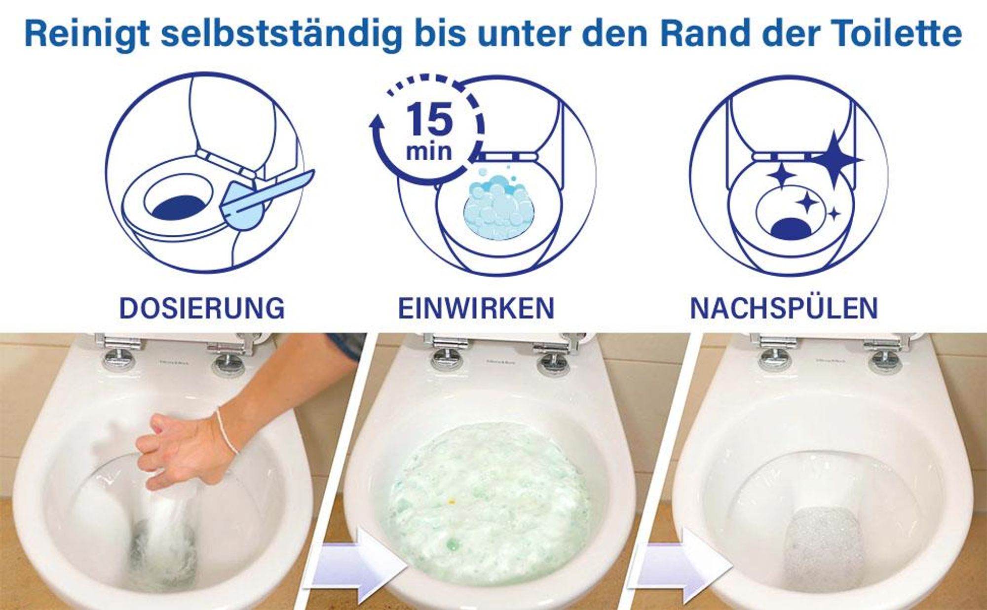 Pastaclean WC Pulver mit Keramikaufheller, 3kg