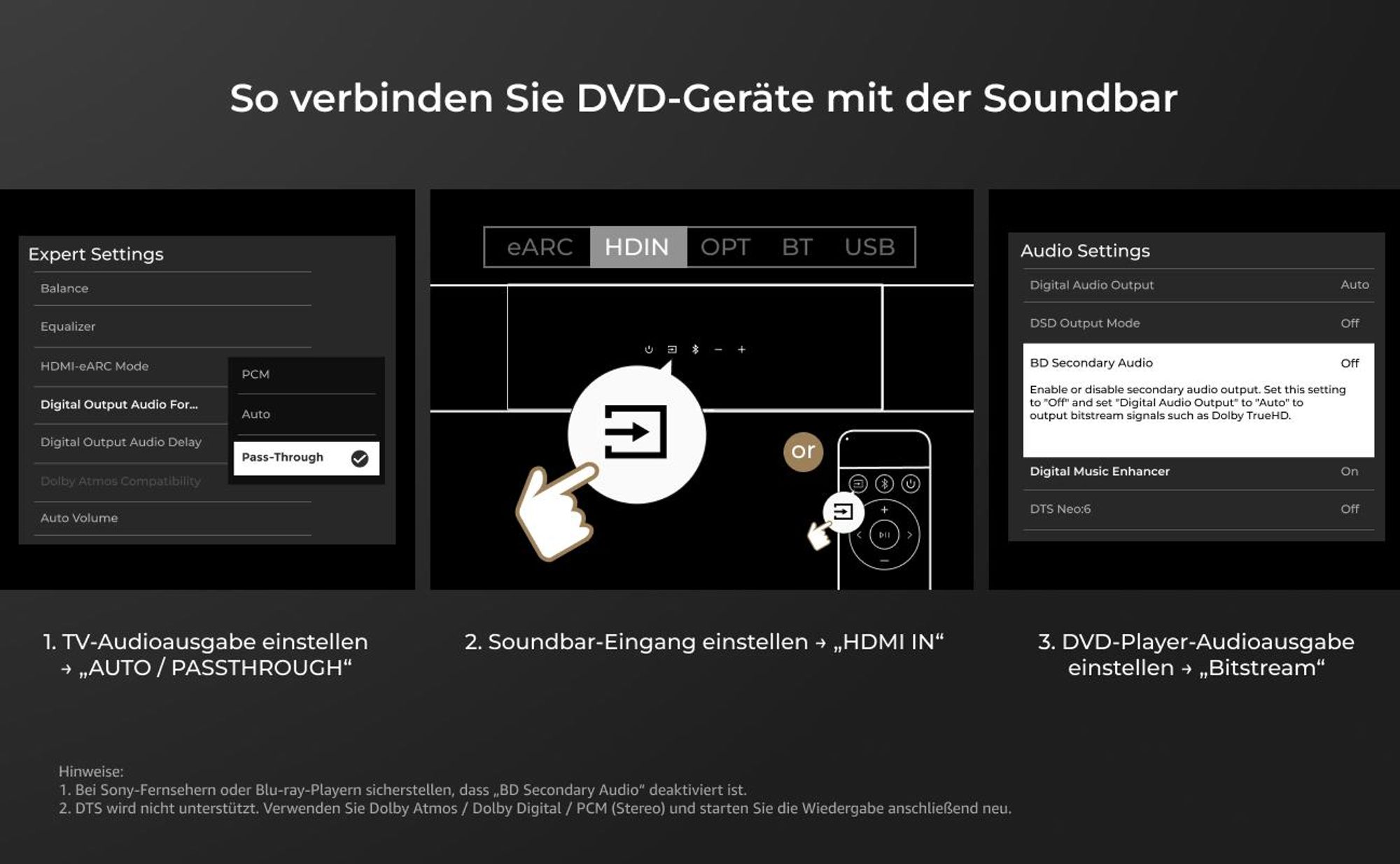 ULTIMEA Skywave Series 7.1.4ch Professionelles Kabelloses Surround Sound System für mit Dolby Atmos, kabellosem Subwoofer, 840W