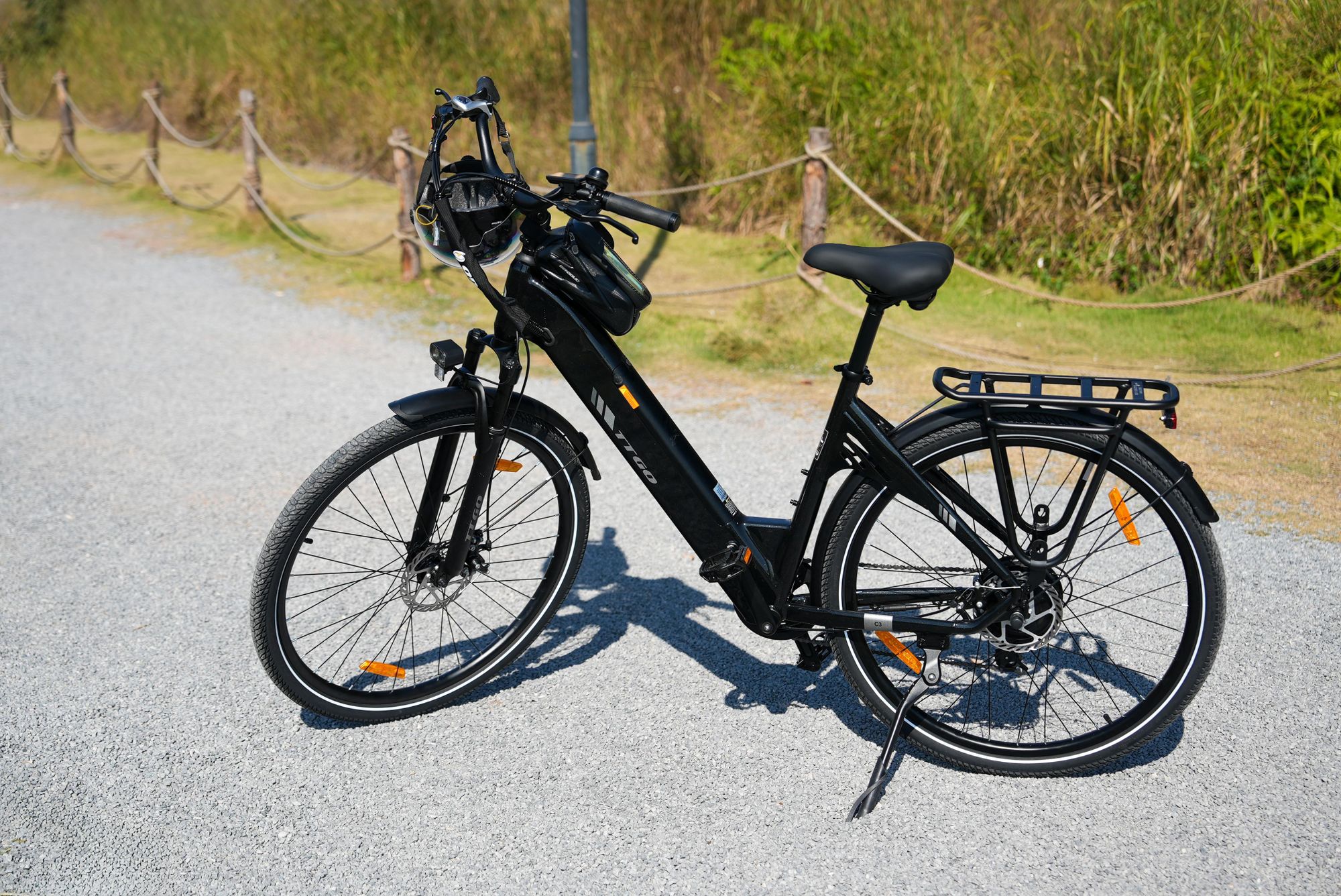 28'' 18Ah Elektrofahrrad E-Bike Pedelec Unisex 7Gang E-MTB E-Citybike, Elektrofahrrad 25KM/H für Damen und Herren ab 170 cm Schwarz Wasserdicht
