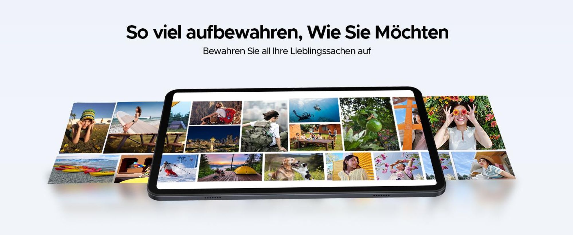DOOGEE Tab G6 Max Tablet,Android 16, 13,4 Zoll, 32(6+26)GB+256GB/2TB TF, 4G LTE, 90Hz,11000mAh/18W,Widevine L1, 5G WiFi