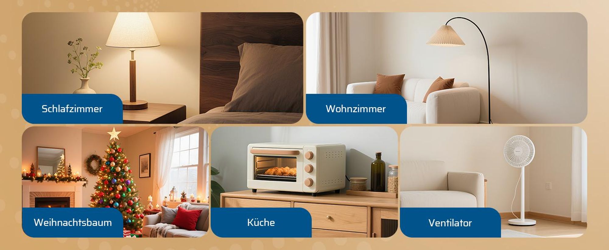 DEWENWILS Funksteckdosen mit Fernbedienung, 30 m Reichweite, 3680 W/16 A, Weiß