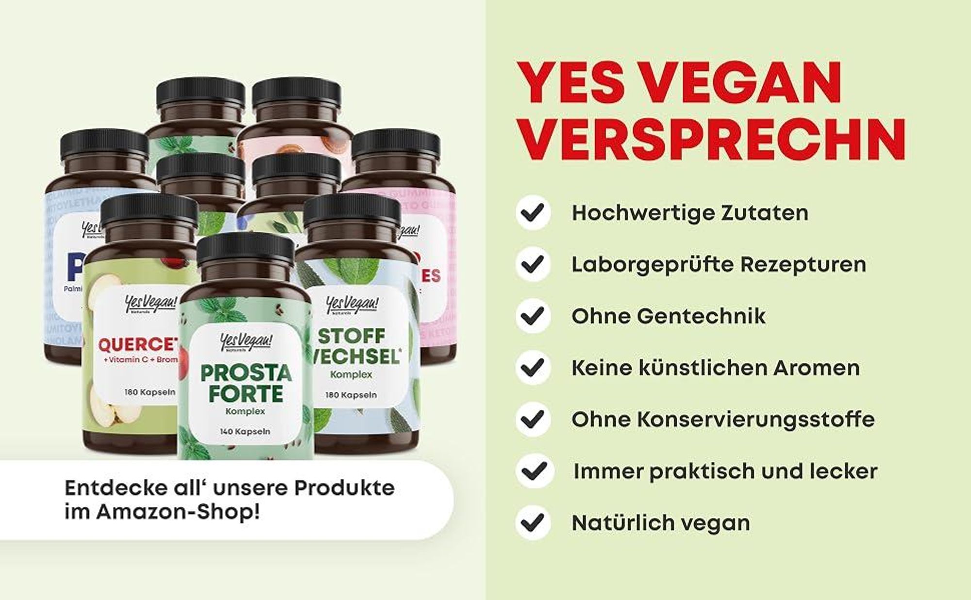 Quercetin hochdosiert mit 500 mg (180 Kapseln für 6 Monate) mit Vitamin C, Bioflavonoide, vegan