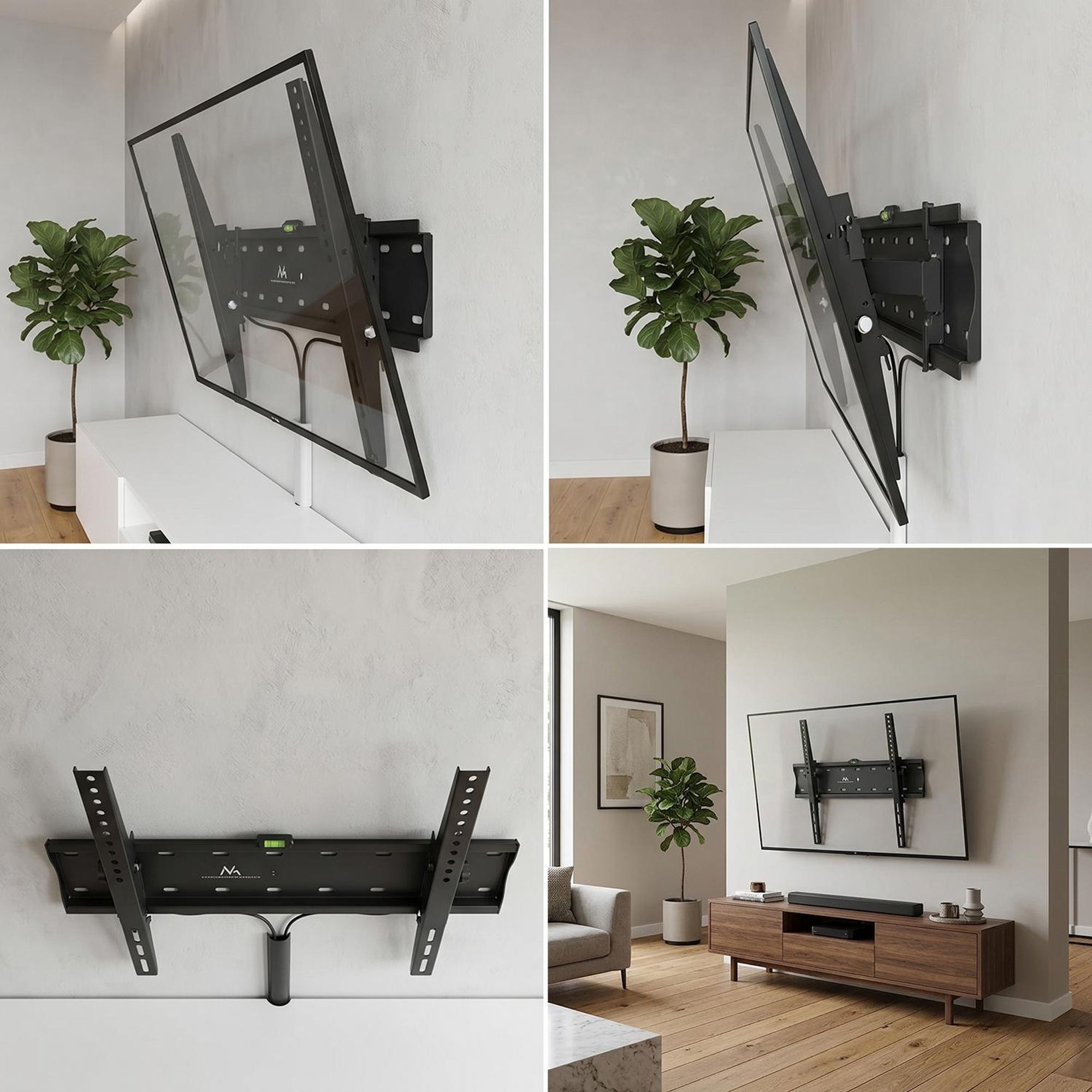 Maclean Brackets LCD LED Plasma TV Halterung 32-55" MC-665