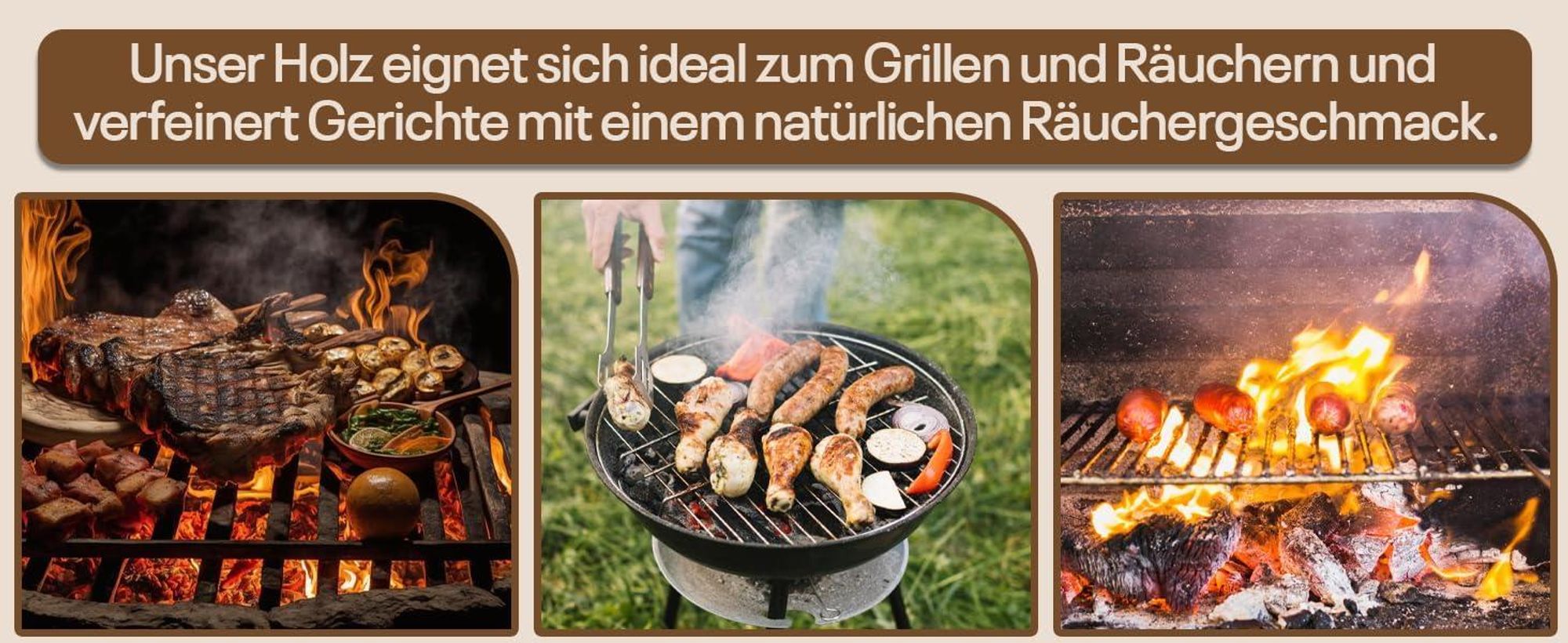 Eichenbrennholz, 100% Eiche, Brennholz 33 cm-30 kg