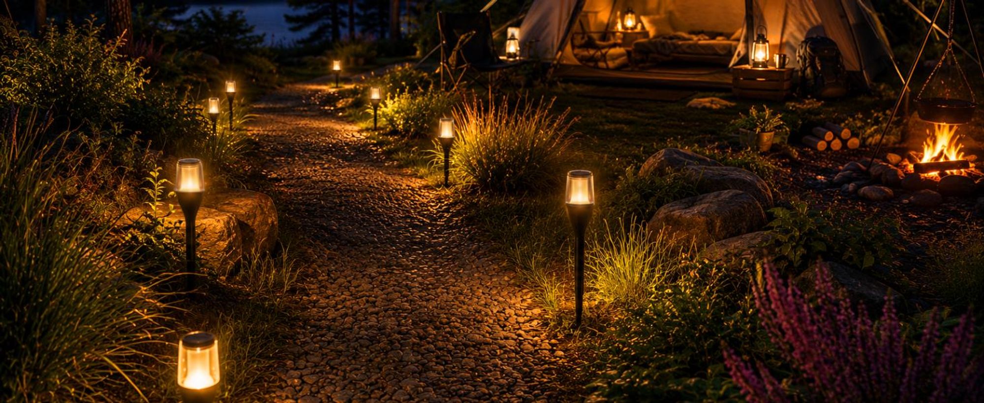LUMILED Solar Gartenfackel Solarleuchte 64,5 cm mit Erdspieß LED Solarlampe flackernder Flamme IP65 Garten Solarleuchte Flammeneffekte Fackel Gartenlampe Flamme Solarlampe Flammenlicht 1 Stück