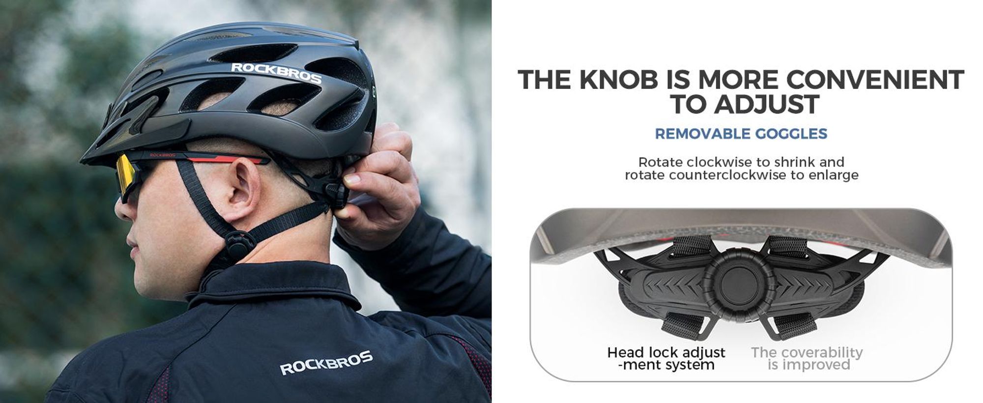 ROCKBROS Fahrradhelm Abnehmbaren Magnet Brillen Visier Damen Herren Rennradhelm Lila 54-58cm, M