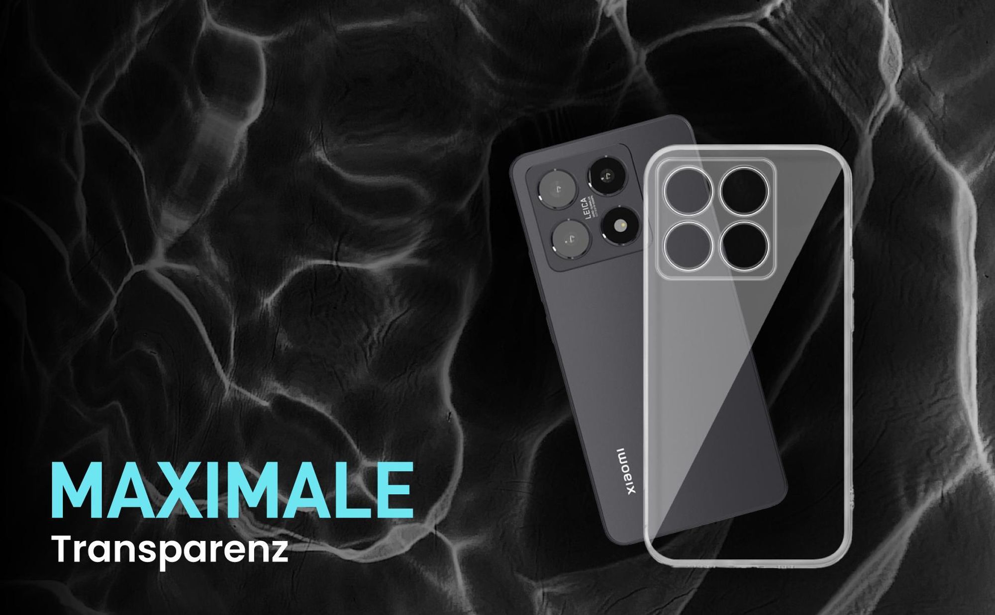 Flexible, exakt passgenaue Smartphonehülle für Xiaomi 14T