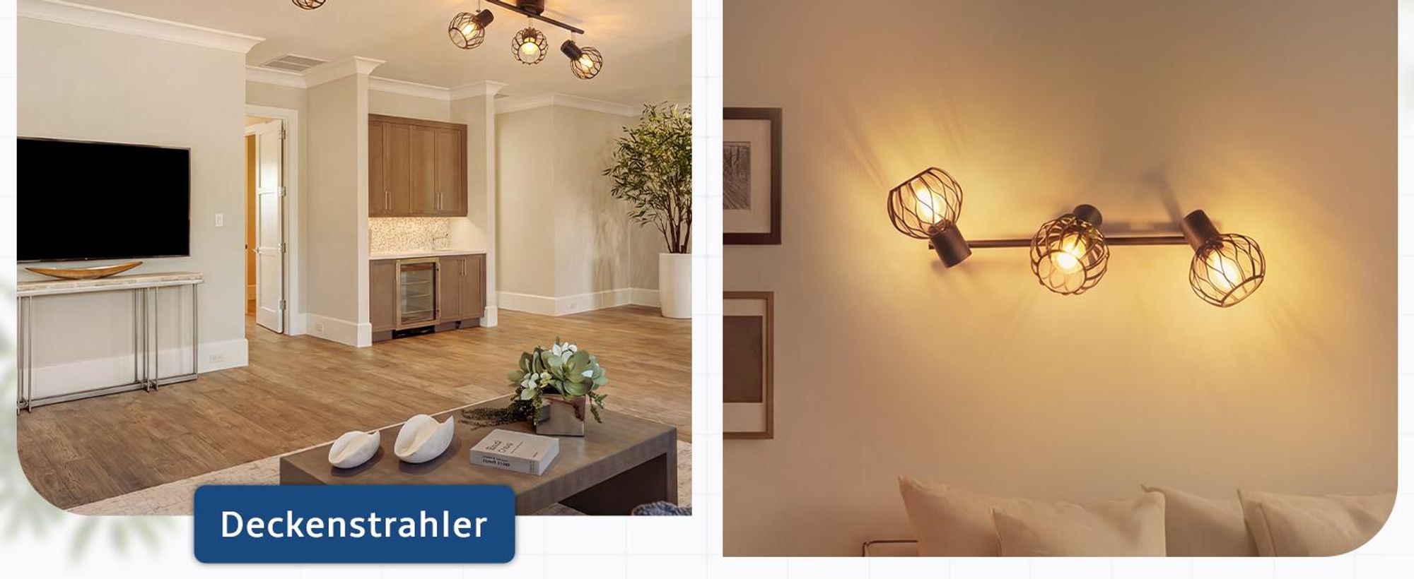 ZMH LED plafondspot met 3 lampen, zwart, E14, metalen behuizing. Keukenlamp, 350° verstelbaar. Geschikt als woonkamerlamp, plafondspots, binnenverlichting, voor de hal of keuken