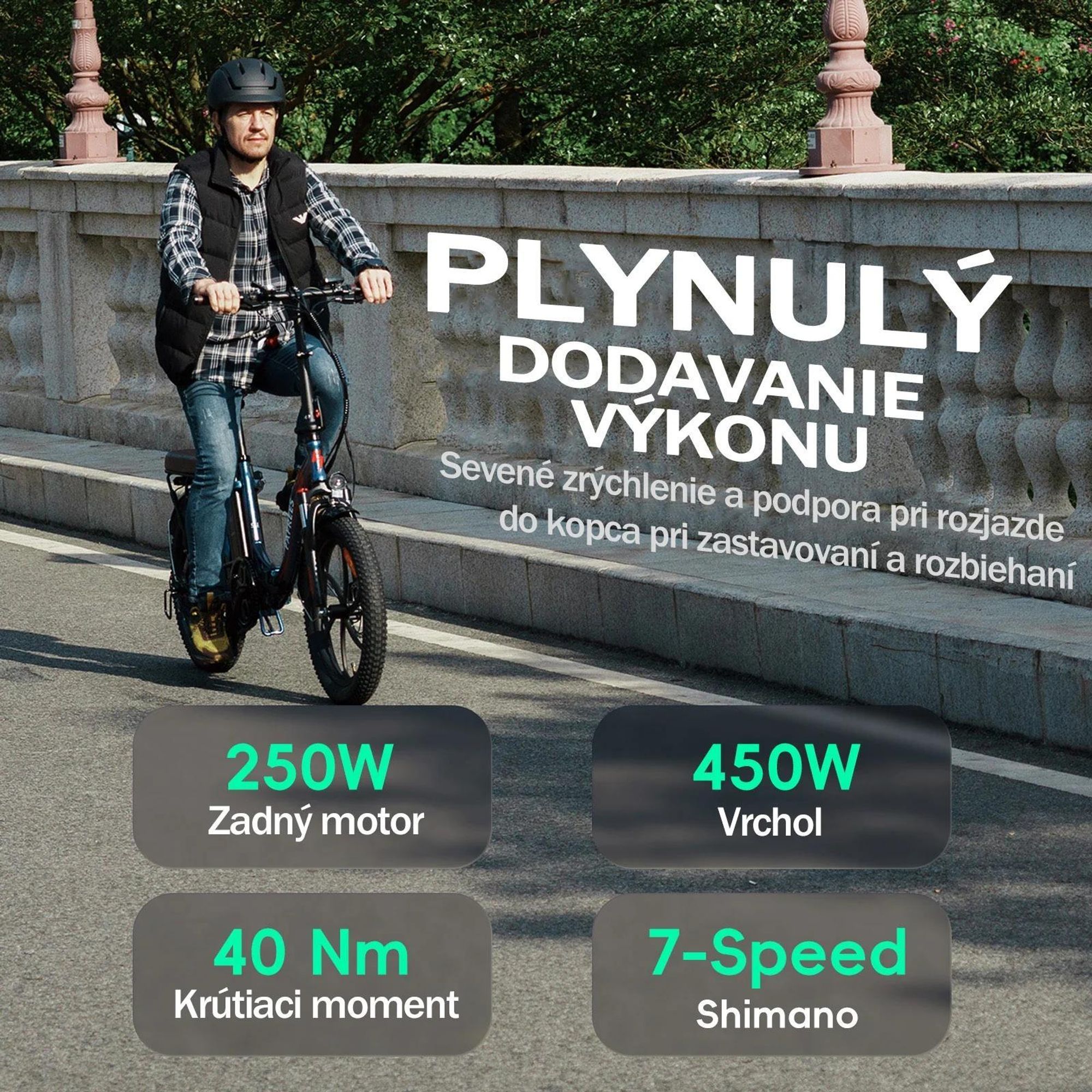 E-bike FAFREES F20 Pro - Motor 250W Batéria 36V20Ah Pneumatiky 20" Mechanická Kotúčová Brzdy - Oslnivá Modrá